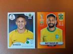 panini neymar jr 2018 en 2022 Brazilië, Ophalen of Verzenden, Zo goed als nieuw, Buitenlandse clubs, Poster, Plaatje of Sticker