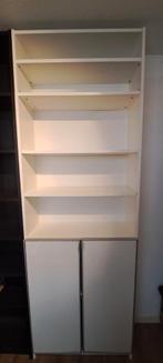 Billy kast. Witte Kast met Planken en Deuren, Huis en Inrichting, Ophalen, Overige materialen, 200 cm of meer, 50 tot 100 cm
