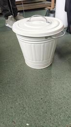 Prullenbak, Ophalen, Gebruikt, Metaal, Minder dan 50 cm