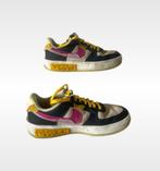 Nike Air Force 1 zwart/roze/geel leren sneakers 37,5, Kleding | Dames, Schoenen, Zwart, Nike, Ophalen of Verzenden, Sneakers of Gympen