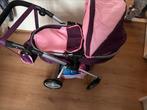 Kinderwagen roze (incl accessoires), Kinderen en Baby's, Speelgoed | Poppen, Ophalen of Verzenden, Zo goed als nieuw