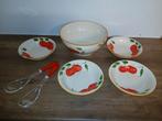 Mooie Flirt by R&B Salade Set - Handgemaakt, Huis en Inrichting, Ophalen of Verzenden, Zo goed als nieuw, Kom(men), Overige stijlen