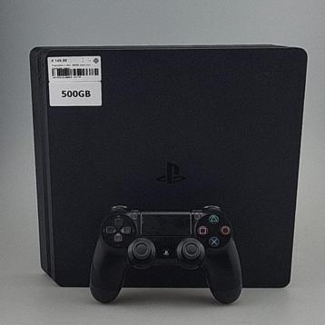 Playstation 4 Slim 500GB Zwart Incl: 1 Controller Zwart beschikbaar voor biedingen