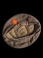 Prinses Irene brigade baret,Engelse baret ww2,leeuw gaunt, Ophalen of Verzenden, Landmacht, Engeland, Embleem of Badge