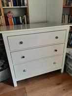 Witte Ladekast / Commode, Huis en Inrichting, Ophalen, Overige materialen, Gebruikt, 3 of 4 laden