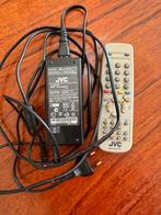 JVC voeding adapter én afstandsbediening, Ophalen of Verzenden, JVC, Zo goed als nieuw
