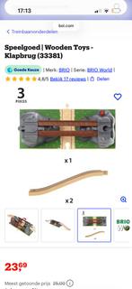 Brio Klapbrug 33381 - Compleet & Goed!, Ophalen of Verzenden, Gebruikt, Jongen of Meisje