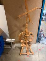 Mooi houten spinnewiel + haspel – handwerk / wol spinnen, Hobby en Vrije tijd, Spinnewielen en Spinnen, Ophalen of Verzenden, Zo goed als nieuw