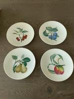 Vintage Fruitbordjes - 4 stuks Kaiser, Huis en Inrichting, Keuken | Servies, Nieuw, Ophalen of Verzenden, Bord(en), Overige stijlen