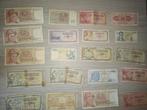 20 verschillende bankbiljetten, Ophalen of Verzenden, Overige landen, Setje