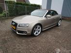 Audi A5 3.2 V6 Cabrio Leder Navi 86.000 KM (bj 2010), Automaat, Overige carrosserieën, Beige, Benzine