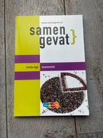 Samengevat vmbo-kgt Economie, Ophalen of Verzenden, Zo goed als nieuw, VMBO, Economie
