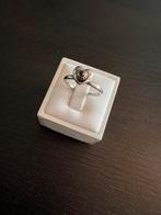 Pandora ring hart met Rhodolite nieuw!, Nieuw, Ophalen of Verzenden, 17 tot 18, Met edelsteen