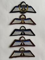 5x Para wings, Verzamelen, Ophalen of Verzenden, Landmacht, Nederland, Kleding of Schoenen