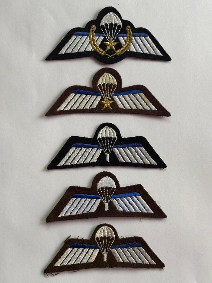 5x Para wings, Verzamelen, Militaria | Algemeen, Landmacht, Kleding of Schoenen, Nederland, Ophalen of Verzenden