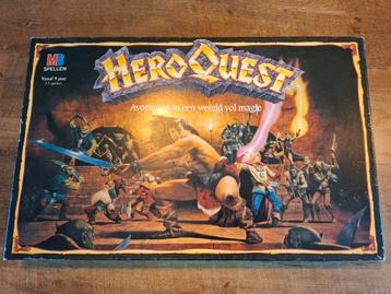 HeroQuest bordspel, MB spellen, 1989. beschikbaar voor biedingen