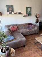 Hoekbank Noud taupe bruin - 1-2 maart ophalen, Ophalen, 250 tot 300 cm, Gebruikt, Hoekbank