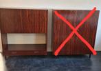 1 mooie retro vintage kast kast palissander, Ophalen, 25 tot 50 cm, Minder dan 150 cm