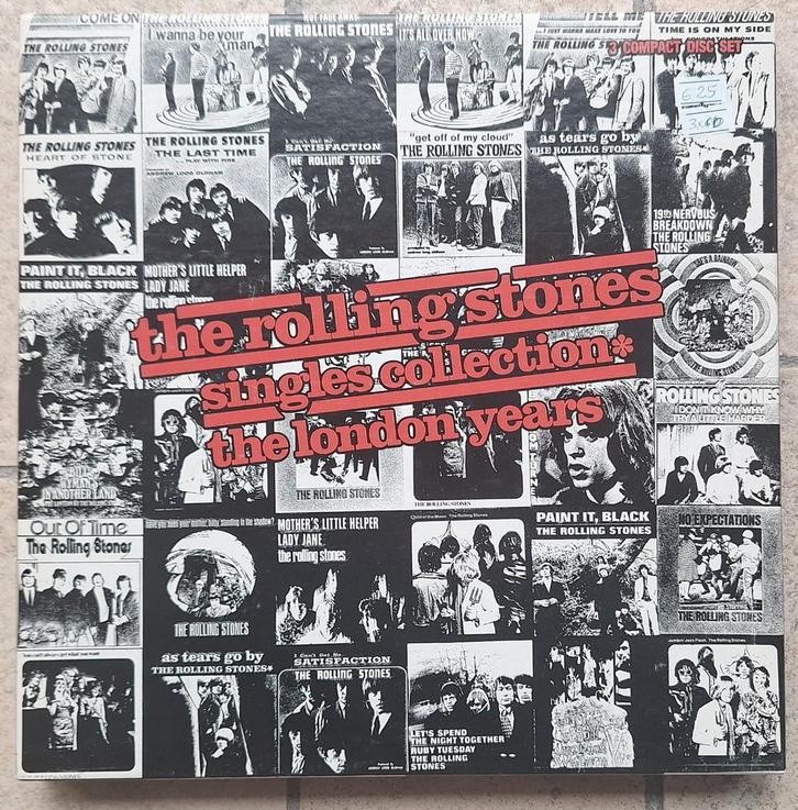 Rolling Stones - Singles Collection/London Collection 3CD, Cd's en Dvd's, Cd's | Rock, Gebruikt, Poprock, Ophalen of Verzenden