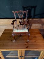 miniatuur Chippendale-stijl armstoel, Antiek en Kunst, Ophalen of Verzenden