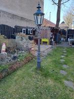 2 .Mooie gietijzeren lantarenpalen van K.S holland, Tuin en Terras, Buitenverlichting, Ophalen, Netvoeding, 50 tot 250 watt, Licht-donker-sensor