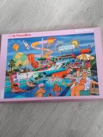 Pool Party Puzzel - 1000 Stukjes - Anne Beuk beschikbaar voor biedingen