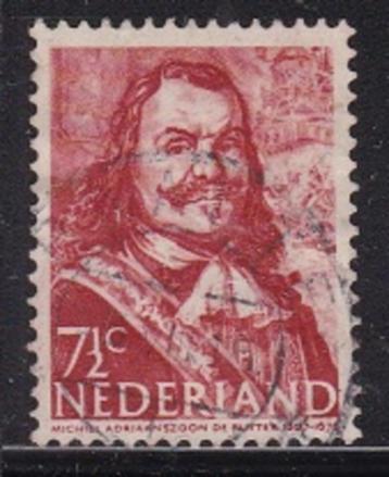 157 - Nederland nvph 412a type II gestempeld , Michiel Adria beschikbaar voor biedingen