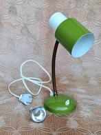 Retro bureaulamp, wandlamp Hala Zeist, groen/wit Jaren 70, Ophalen of Verzenden, Gebruikt, Metaal, Retro jaren 70