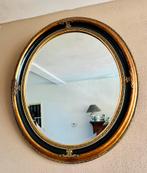 Grote ovale Spiegel in facet geslepen, Minder dan 100 cm, Minder dan 50 cm, Ophalen, Ovaal