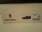 Nieuwe zwarte heren Hush Puppies schoenen maat 42, Zwart, Nieuw, Ophalen of Verzenden, Hus puppies