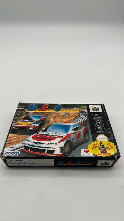 Multi racing championship compleet, Spelcomputers en Games, Games | Nintendo 64, Zo goed als nieuw, Racen en Vliegen, 1 speler