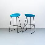 6 Hay About a stool AAS38 barkruk 75 cm Blauw, Huis en Inrichting, Barkrukken, Niet ingevuld, 5 krukken of meer, Nieuw, Ophalen of Verzenden