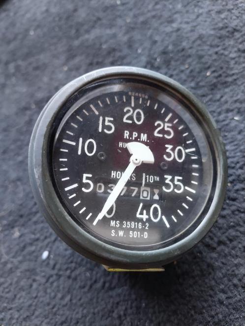 Toerenteller Jeep/Truck. Originele Stewart Warner, S.W.501-D, Verzamelen, Militaria | Algemeen, Landmacht, Overige typen, Amerika