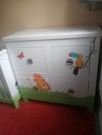 Gratis stevige commode met geschilderde dieren, Kinderen en Baby's, Ophalen, 50 tot 70 cm, Zo goed als nieuw, 75 tot 100 cm
