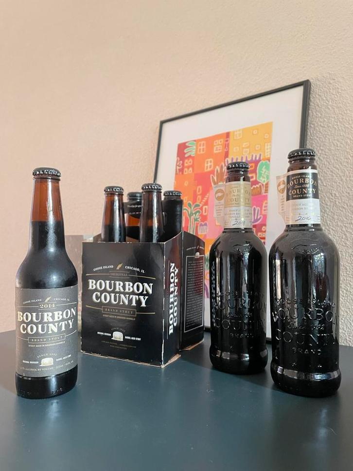Bourbon County Brand Stout 2014 - 2020 | verschillende BCBS, Verzamelen, Biermerken, Zo goed als nieuw, Overige typen, Overige merken