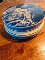 Delfts blauw dekseldoos bonbonschaaltje, Ophalen of Verzenden
