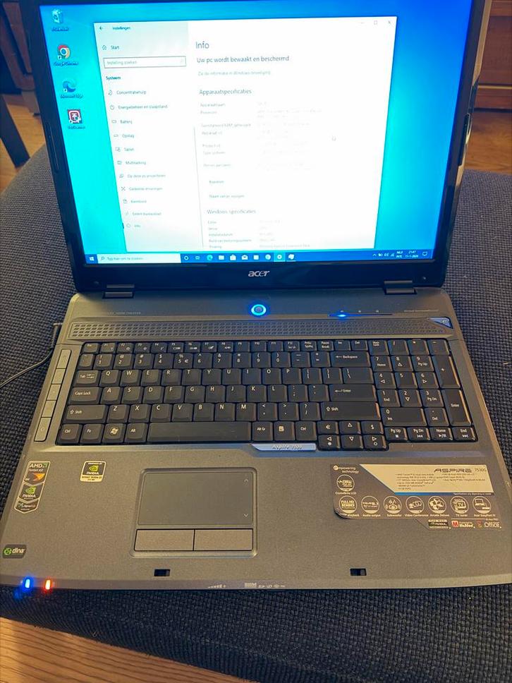 Acer Aspire 7530G Laptop - Gebruikt, Computers en Software, Windows Laptops, Gebruikt, 15 inch, HDD, Minder dan 2 Ghz, 4 GB, Qwerty