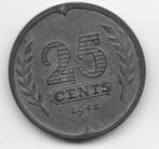 Nederland 25 cent 1941 KM# 174, Postzegels en Munten, Munten | Nederland, Koningin Wilhelmina, Losse munt, 25 cent, Verzenden
