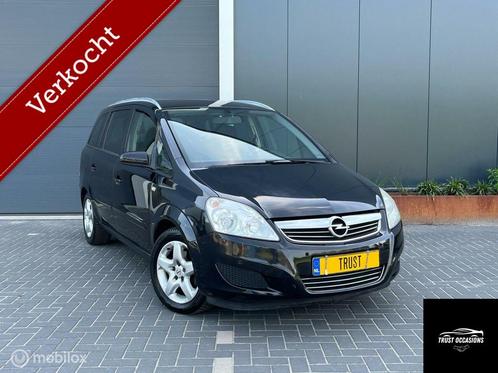 Opel Zafira 7-zits NAP APK GROTE BEURT GEHAD PDC TREKHAAK NA, Auto's, Opel, Bedrijf, Te koop, Zafira, ABS, Airbags, Airconditioning