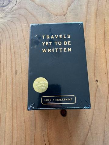 LUXE x Moleskine City Travel Guide Notebook set NIEUW! beschikbaar voor biedingen