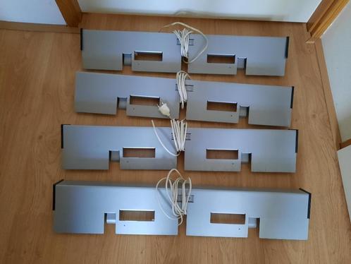 4x Lamp Billy boekenkast Ikea, grijs, 76 cm. vintage, zgan, Huis en Inrichting, Kasten | Boekenkasten, Zo goed als nieuw, 50 tot 100 cm