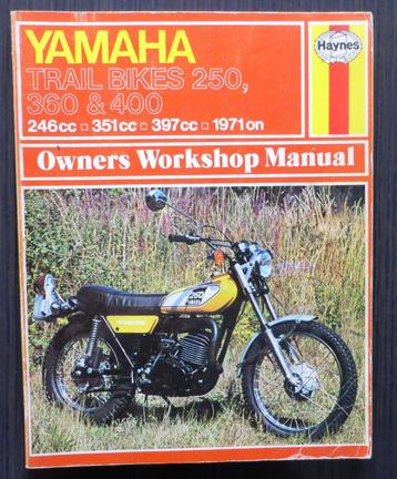 Yamaha Trail Bikes 1971on Workshop Manual (Haynes) - 1976 beschikbaar voor biedingen