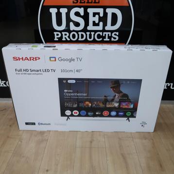 Sharp 40GF2465E 40-inch FHD Google Smart TV | Nieuw in Doos beschikbaar voor biedingen