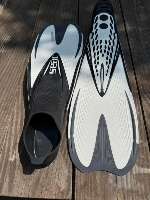 SEAC Speed snorkelvin maat 40-41 wit, Watersport en Boten, Snorkelen, Gebruikt, Snorkelvinnen, Ophalen of Verzenden