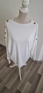 13)Te koop nieuw wolwit truitje 1 maat ongeveer maat 48, Wit, Trui of Vest, Nieuw, Ophalen of Verzenden