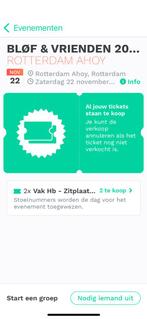 2 Tickets Bløf en Vrienden 2025, Tickets en Kaartjes, Twee personen