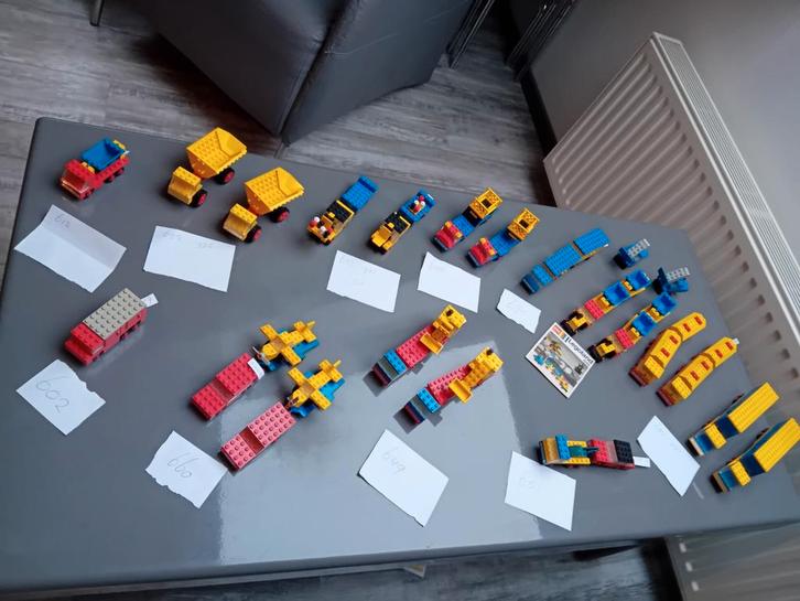 Diverse Lego Setjes (autos)uit de Jaren 70, Kinderen en Baby's, Speelgoed | Duplo en Lego, Gebruikt, Ophalen of Verzenden