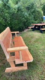 Tuinbanken douglas, Tuin en Terras, Picknicktafels, Ophalen of Verzenden, Zo goed als nieuw, Rechthoekig, Hout