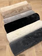 HOOGPOLIG VLOERKLEED RABBIT ERIC KUSTER TAUPE ZWART GRIJSWIT, Huis en Inrichting, Wit, Ophalen of Verzenden, Rechthoekig, Nieuw