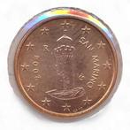 San Marino 1 eurocent 2004, Ophalen of Verzenden, San Marino, 1 cent, Losse munt